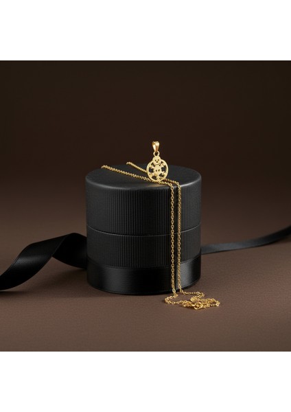 14 Ayar Altın Kolye Ucu Kardan Adam GM4951 0.5 gr modelleri