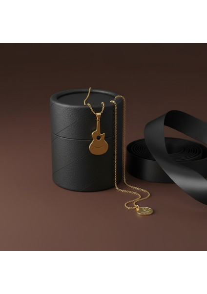 14 Ayar Altın Kolye Ucu Gitar GM4388 1 gr modelleri