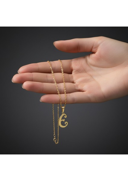 14 Ayar Altın Kolye Ucu Harf E GM6036 1 gr fiyatları