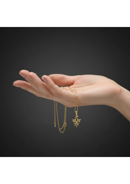 8 Ayar Altın Kolye Ucu Anka Kuşu GM4866 0.5 gr fiyatları