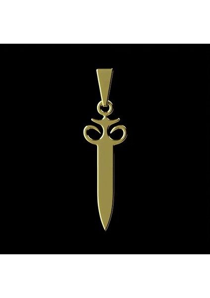 8 Ayar Altın Kolye Ucu Hançer GM4515 1 gr fırsatları