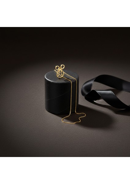 8 Ayar Altın Kolye Ucu Mickey Mouse GM4035 1 gr modelleri