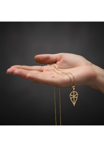 8 Ayar Altın Kolye Ucu GM3844 1 gr fiyatları