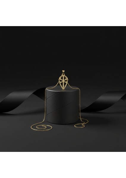 8 Ayar Altın Kolye Ucu GM3844 1 gr modelleri