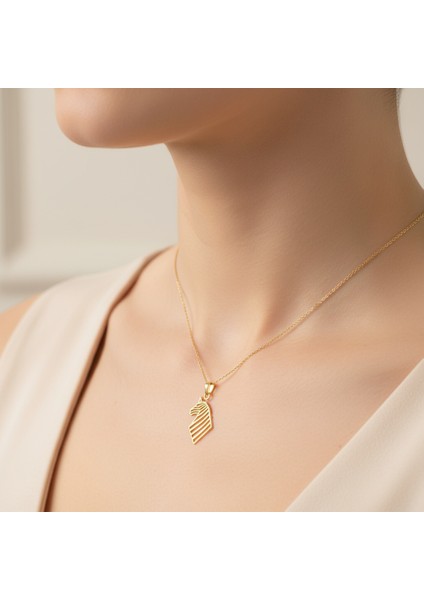 14 Ayar Altın Kolye Ucu Zebra GM5846 1 gr