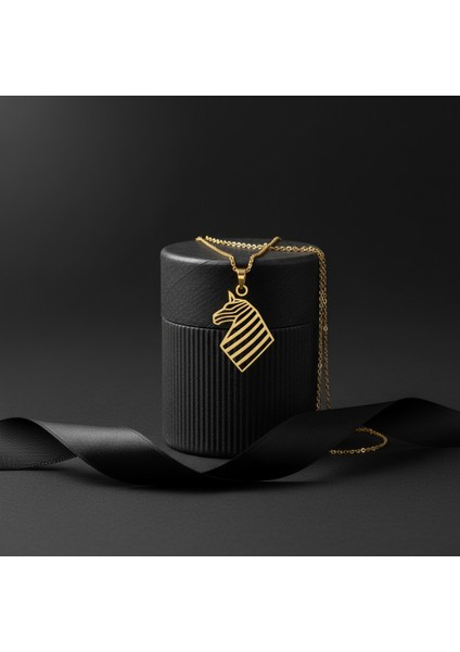 14 Ayar Altın Kolye Ucu Zebra GM5846 1 gr modelleri