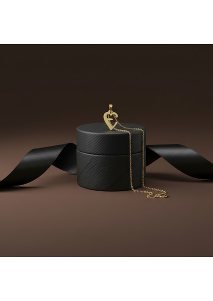 8 Ayar Altın Kolye Ucu Harf E GM6037 0.5 gr modelleri