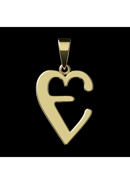 8 Ayar Altın Kolye Ucu Harf E GM6037 0.5 gr fırsatları