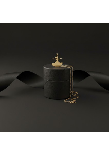 14 Ayar Altın Kolye Ucu Dans GM5372 0.5 gr modelleri