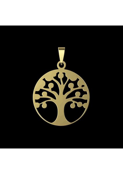 14 Ayar Altın Kolye Ucu Ağaç GM5119 1 gr fırsatları