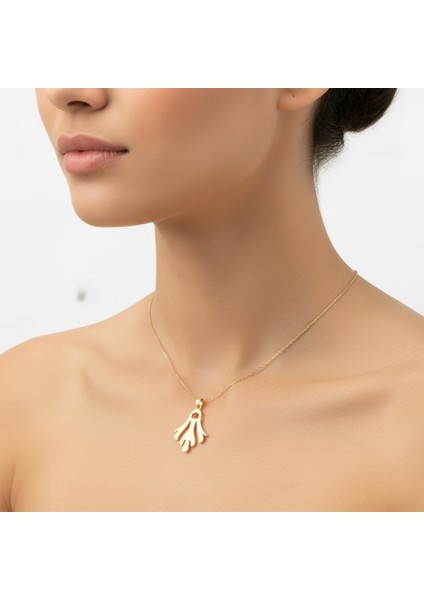 8 Ayar Altın Kolye Ucu GM3921 1 gr