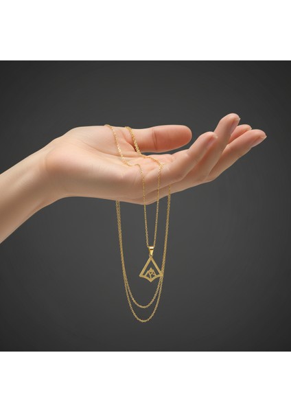 14 Ayar Altın Kolye Ucu Dağ GM4768 1 gr fiyatları