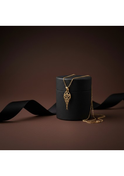 8 Ayar Altın Kolye Ucu Anka Kuşu GM4859 1 gr modelleri