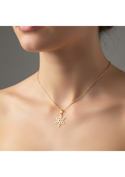 8 Ayar Altın Kolye Ucu Balık Yıldızı GM4643 1 gr