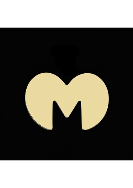 14 Ayar Altın Kolye Ucu Harf M GM6123 1 gr fırsatları