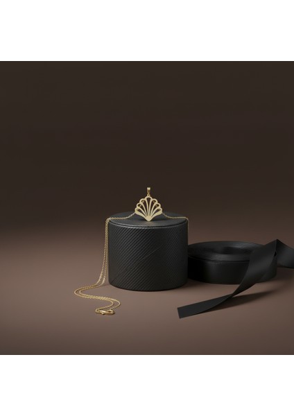 14 Ayar Altın Kolye Ucu Deniz Kabuğu GM5010 0.5 gr modelleri