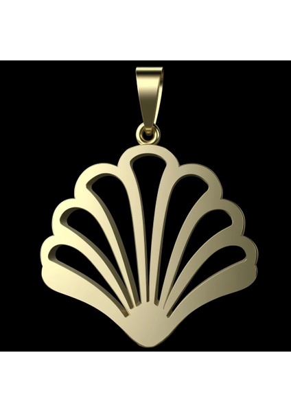 14 Ayar Altın Kolye Ucu Deniz Kabuğu GM5010 0.5 gr fırsatları