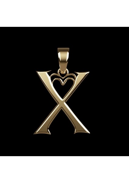 8 Ayar Altın Kolye Ucu Harf x GM6240 1 gr fırsatları