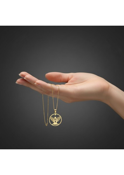 14 Ayar Altın Kolye Ucu Melek GM5990 1 gr fiyatları