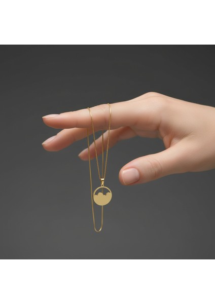 8 Ayar Altın Kolye Ucu Gökyüzü GM5030 1 gr fiyatları