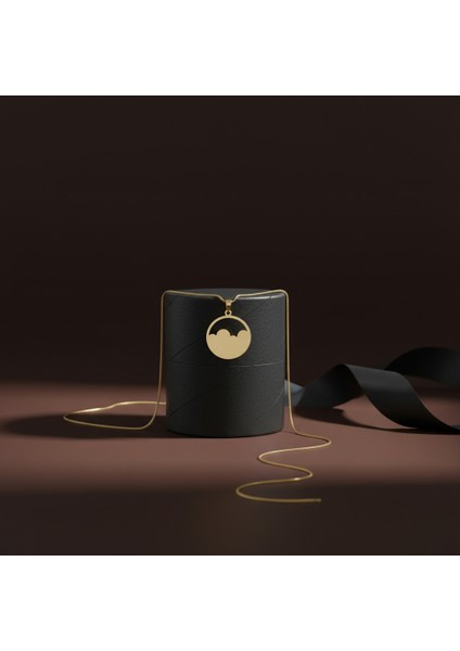 8 Ayar Altın Kolye Ucu Gökyüzü GM5030 1 gr modelleri