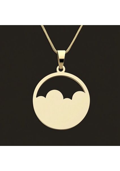 8 Ayar Altın Kolye Ucu Gökyüzü GM5030 1 gr fırsatları