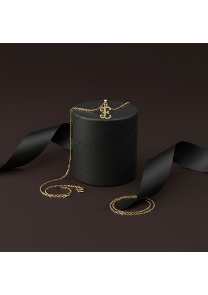 14 Ayar Altın Kolye Ucu Harf E GM6034 1 gr modelleri