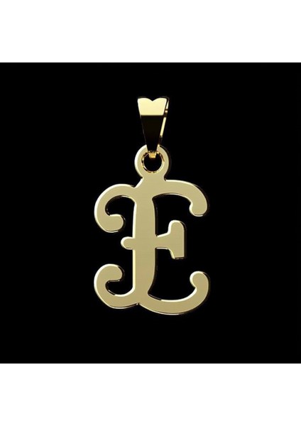 14 Ayar Altın Kolye Ucu Harf E GM6034 1 gr fırsatları