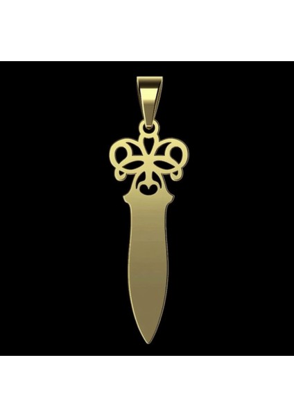 14 Ayar Altın Kolye Ucu Hançer GM4514 1 gr fırsatları