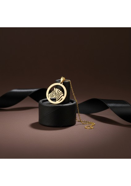 8 Ayar Altın Kolye Ucu Zebra GM5824 1 gr modelleri