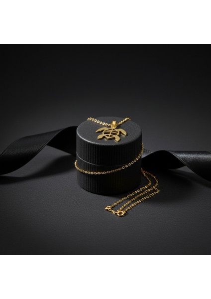 14 Ayar Altın Kolye Ucu Kaplumbağa GM5158 1 gr modelleri