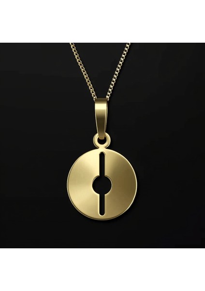 14 Ayar Altın Kolye Ucu Gramofon Plakası GM4667 0.5 gr fırsatları