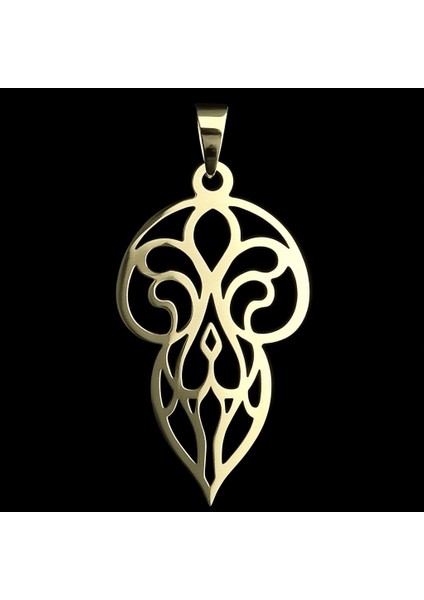 8 Ayar Altın Kolye Ucu Kafatası GM3985 0.5 gr fırsatları