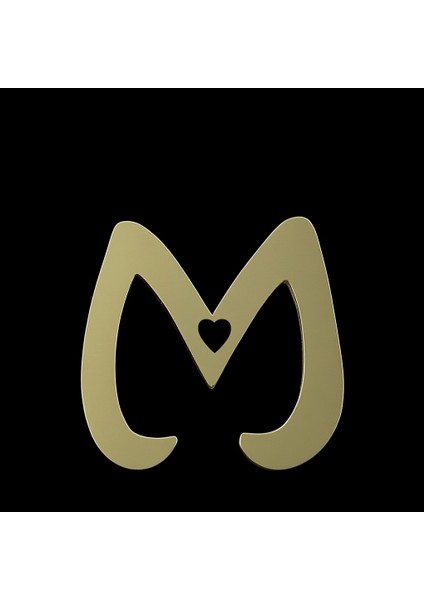 14 Ayar Altın Kolye Ucu Harf M GM6124 0.5 gr fırsatları