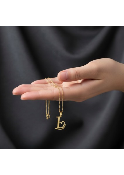 14 Ayar Altın Kolye Ucu Harf L GM6103 0.5 gr fiyatları