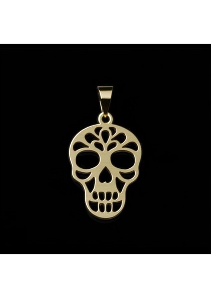 14 Ayar Altın Kolye Ucu Kafatası GM3994 1 gr fırsatları