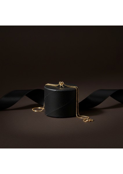 8 Ayar Altın Kolye Ucu Harf R GM6176 0.5 gr modelleri