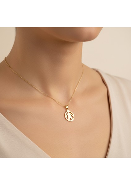 14 Ayar Altın Kolye Ucu Adam GM5416 0.5 gr