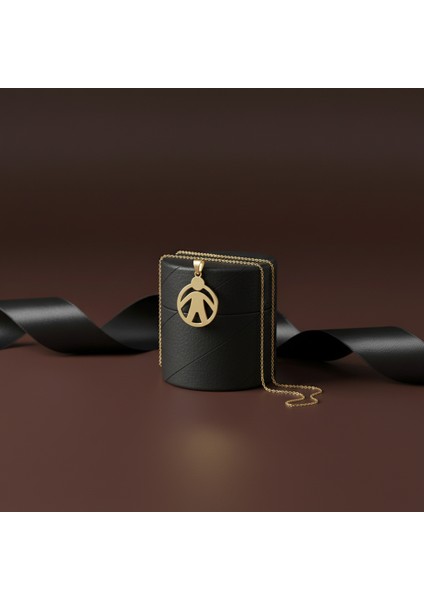 14 Ayar Altın Kolye Ucu Adam GM5416 0.5 gr modelleri