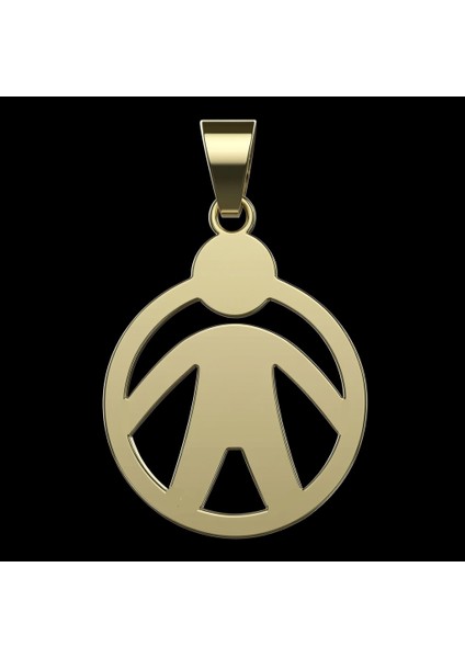 14 Ayar Altın Kolye Ucu Adam GM5416 0.5 gr fırsatları