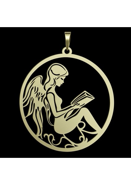 14 Ayar Altın Kolye Ucu Melek GM5971 1 gr fırsatları