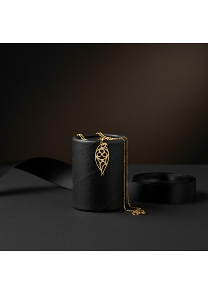 8 Ayar Altın Kolye Ucu Kartal GM4558 1 gr modelleri