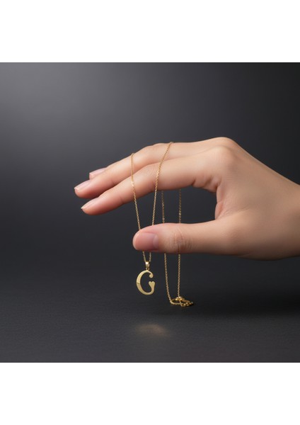 8 Ayar Altın Kolye Ucu Harf G GM6052 0.5 gr fiyatları