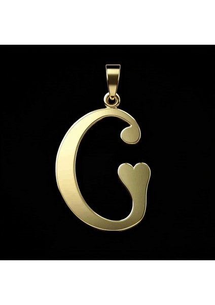 8 Ayar Altın Kolye Ucu Harf G GM6052 0.5 gr fırsatları