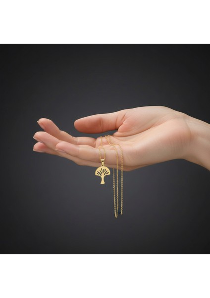 8 Ayar Altın Kolye Ucu Ağaç GM5130 0.5 gr fiyatları