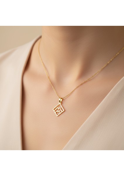 14 Ayar Altın Kolye Ucu Kova GM6412 1 gr