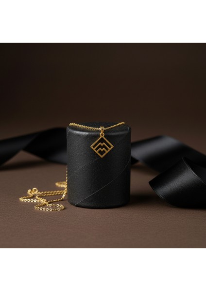 14 Ayar Altın Kolye Ucu Kova GM6412 1 gr modelleri