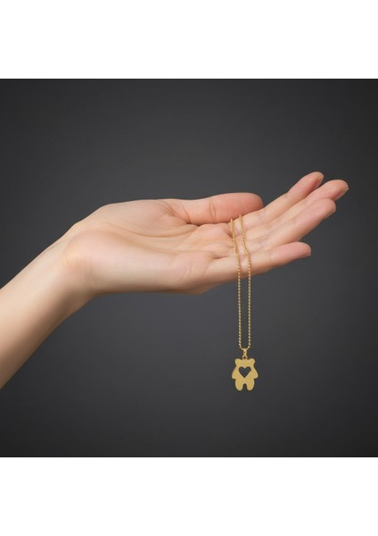 8 Ayar Altın Kolye Ucu Ayı GM6461 1 gr fiyatları