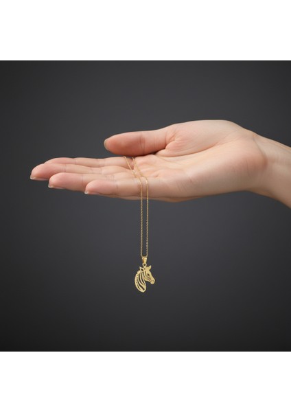 14 Ayar Altın Kolye Ucu Zebra GM5825 1 gr fiyatları