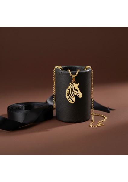 14 Ayar Altın Kolye Ucu Zebra GM5825 1 gr modelleri